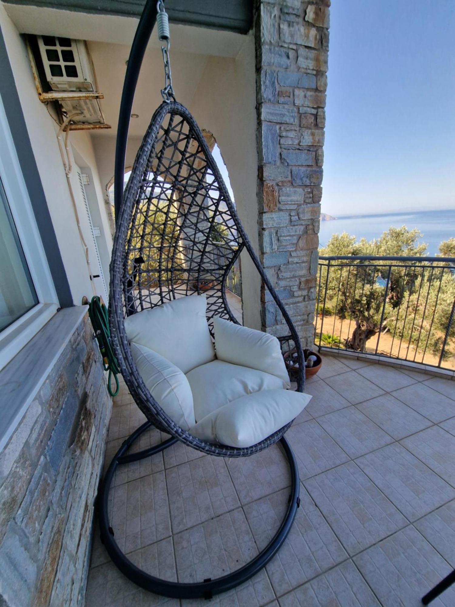 Villa Aegean Balcony Ahladerí Kültér fotó