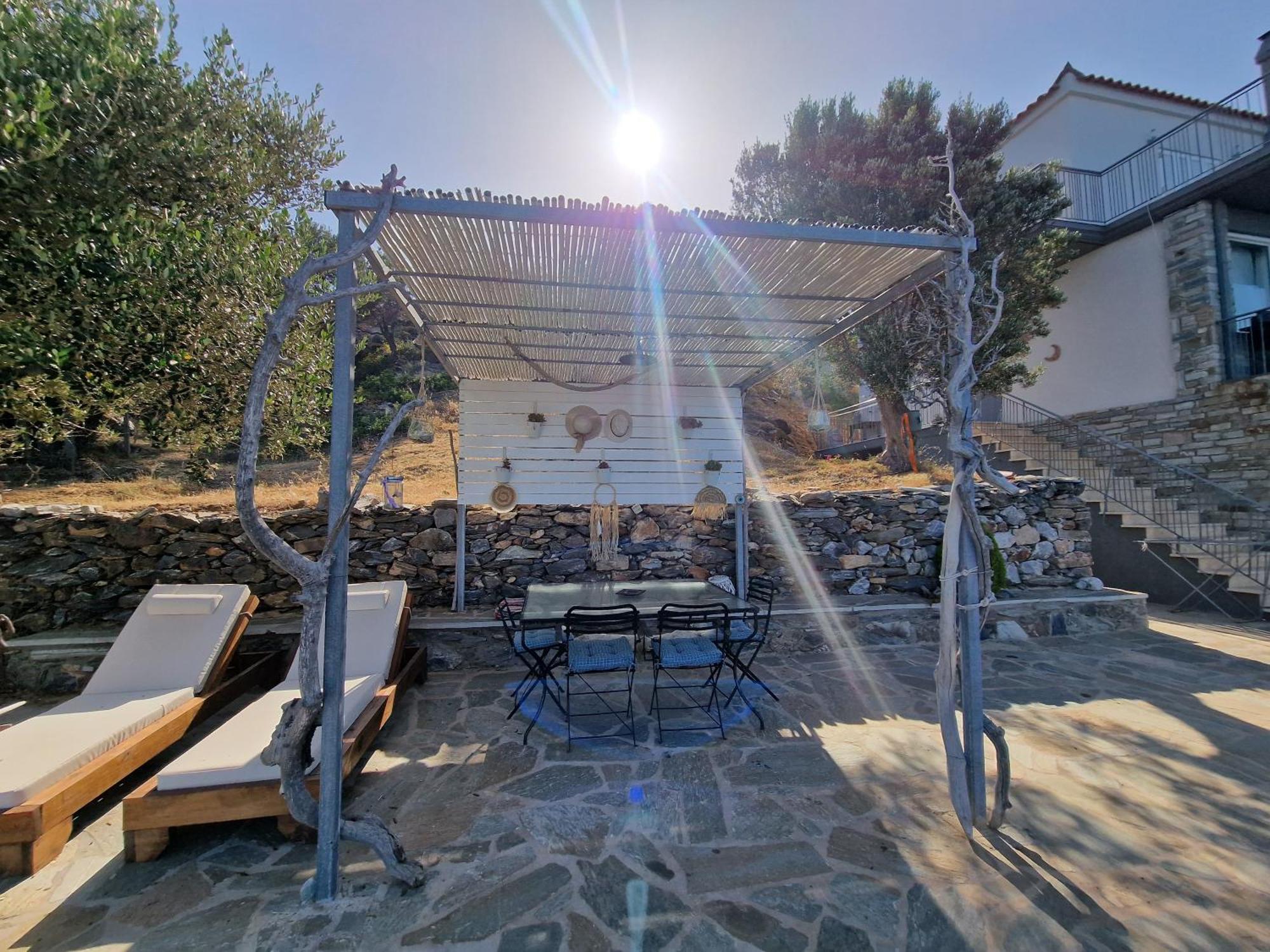 Villa Aegean Balcony Ahladerí Kültér fotó