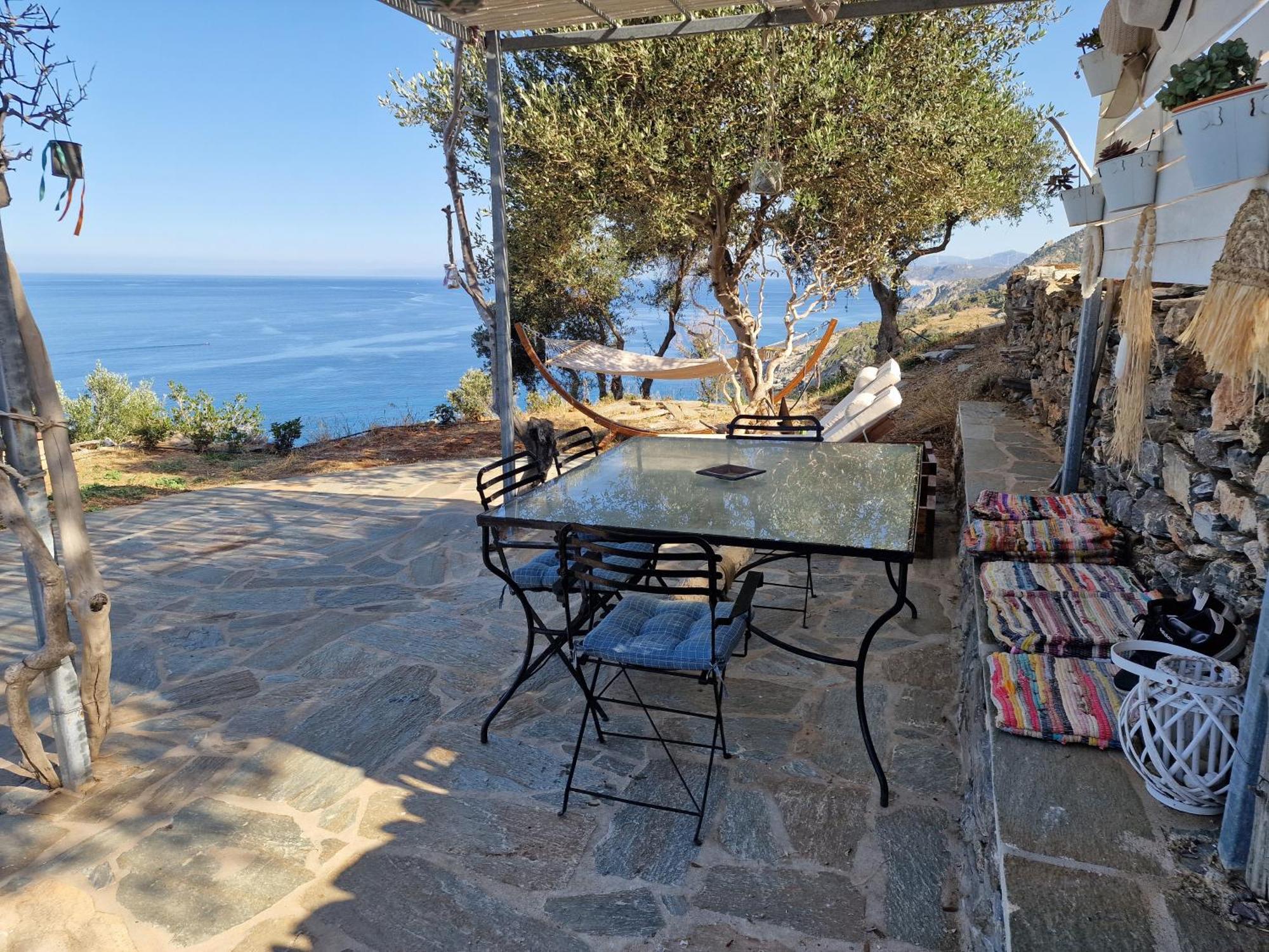 Villa Aegean Balcony Ahladerí Kültér fotó