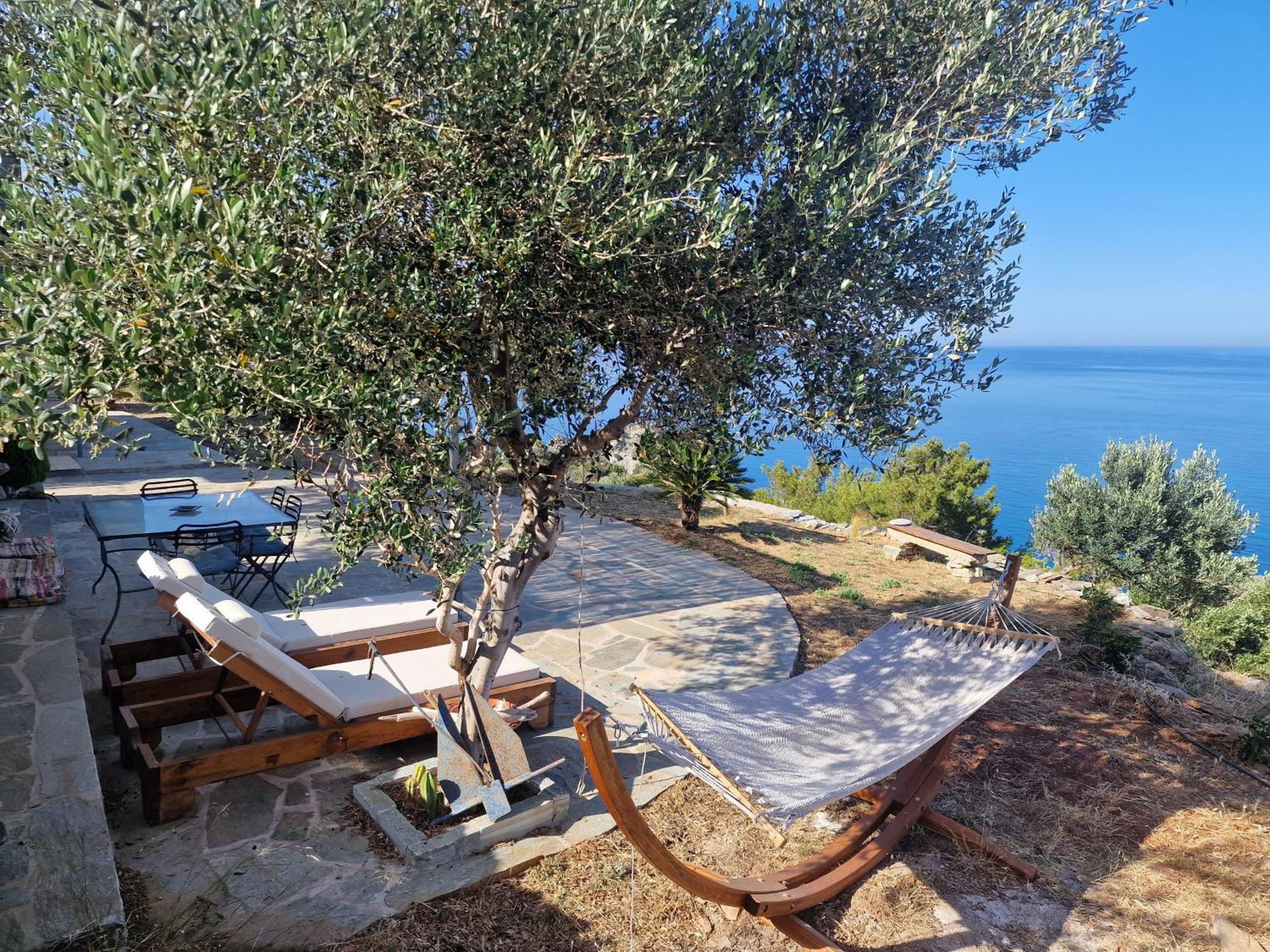 Villa Aegean Balcony Ahladerí Kültér fotó